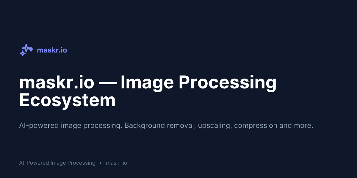 Screenshot of Maskr.io, A multi-tool image editing platform built for batch work